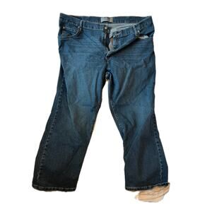 Wrangler Authentis Straight Leg Jeans Mens 42x28